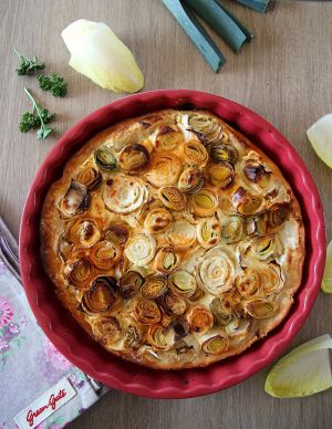 Recette Tarte aux poireaux