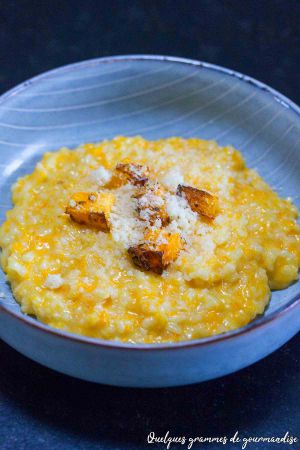 Recette Risotto à la courge butternut