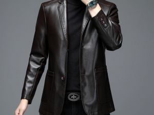 Recette Review: mjita Men’s Casual Business Leather Jacket