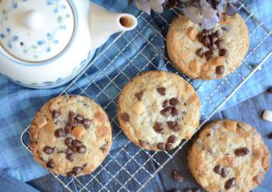 Recette Cookies aux flocons d'avoine pépites de chocolat et biscuits