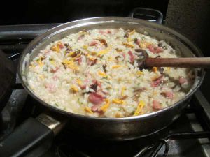 Recette Risotto sylvestre - recette de risotto aux champignons