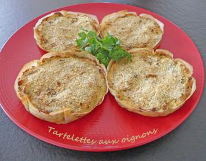 Recette Tartelettes aux oignons