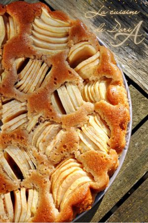 Recette Gâteau tarte aux pommes