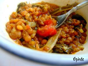 Recette Soupe gentille aux lentilles