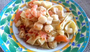 Recette Tagliatelles de la mer