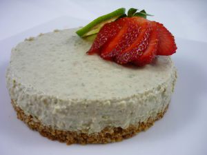 Recette Cheesecake à l'avocat pour un dessert, sans cuisson