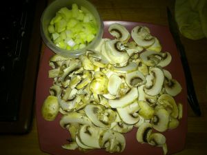 Recette Polenta crémeuse aux champignons...et Vegan en plus