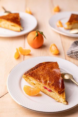 Recette Galette des rois frangipane clémentine de Corse