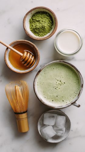 Recette Iced Matcha Latte Recipe – 5-Minute Café-Style Drink