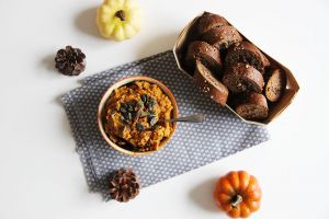 Recette Dip de patates douces d’Halloween