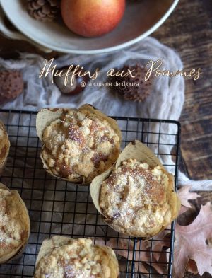 Recette Muffins aux Pommes Moelleux façon Crumble