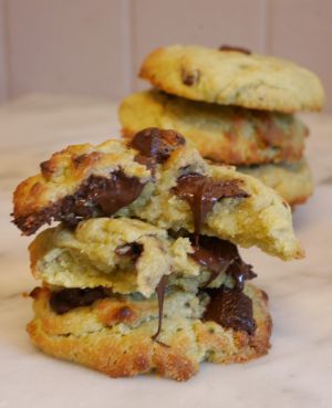 Recette Cookies vegan et sans gluten matcha chocolat