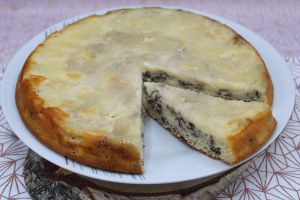 Recette Gâteau renversé aux poires et noix de pécan