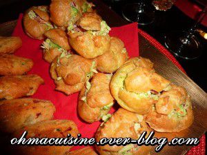 Recette Choux avocat tomate et crevette