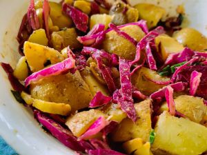 Recette Salade de pommes de terre d'inspiration grecque
