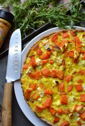 Recette Tarte carottes féta