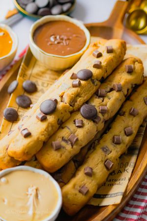 Recette Cookies Fries aux pépites de chocolat (frites)