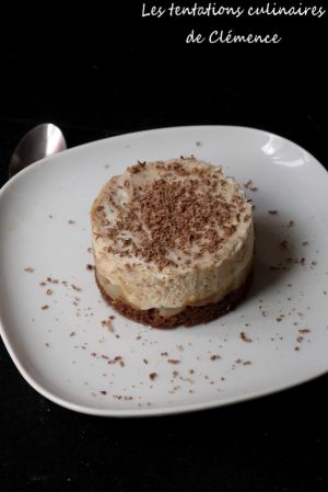 Recette Entremet chocolat/caramel, marron et poire