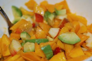 Recette Salade de fruits et avocat vitaminée