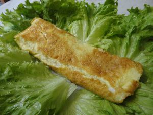 Recette Omelette au jambon et au fromage