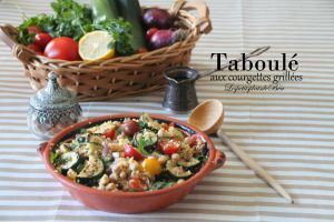 Recette Taboulé aux courgettes grillées