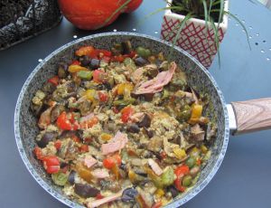 Recette Omelette aux légumes d'été