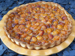 Recette Tarte sablée aux mirabelles