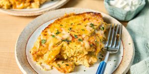 Recette Slow Cooker Chicken Chile Relleno Casserole