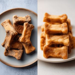 Recette Banana Honey Bone Biscuits: Crispy Treats Dogs Love
