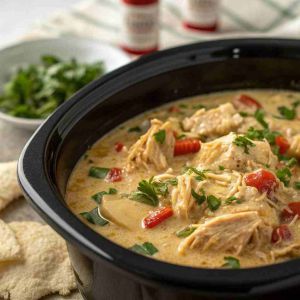 Recette Crockpot Ranch Chicken – 3-Ingredient Easy Dinner