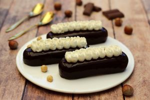 Recette Entremets au praliné et chocolat blanc (individuels)