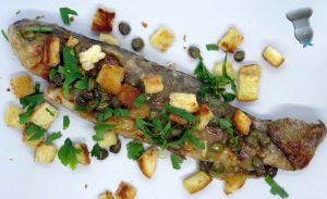 Recette Truite à la sauce grenobloise