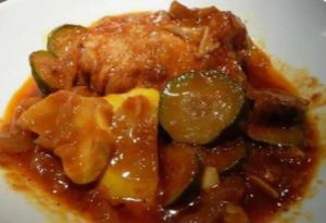 Recette Poulet courgettes pommes de terre au cookeo