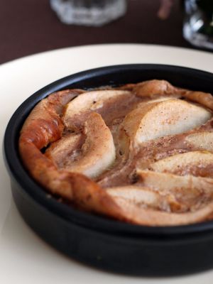 Recette Clafoutis poire cannelle