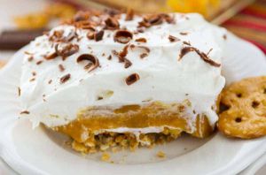 Recette Meilleure recette de gâteau sans cuisson à la citrouille (Très facile)!