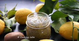 Recette Confiture de kiwi au citron