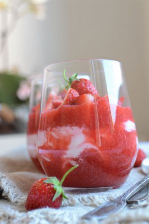 Recette Crème mascarpone fraises