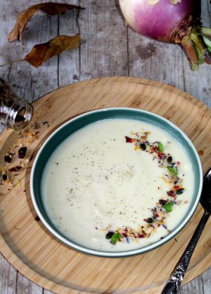 Recette Velouté de navets et radis