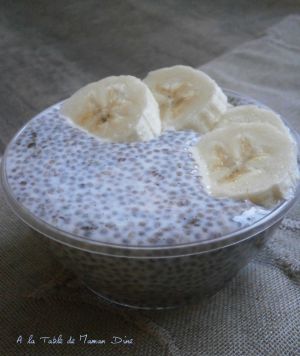 Recette Pudding de Chia au lait d'amande vanillé ~ sans gluten et sans lactose ~