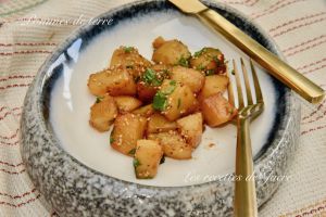 Recette Pommes de terre à la coréenne