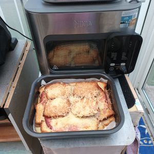 Recette Croque cake au combi ninja