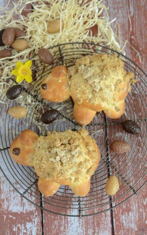 Recette Agneaux de Pâques briochés et oeufs en chocolat Jours Heureux