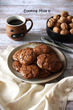 Recette Cookies brownies