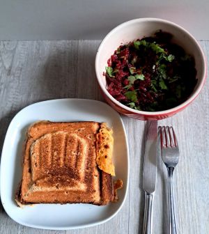 Recette Croque endive, pomme et maroilles