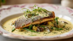 Recette Filets de daurade à la Mazarine