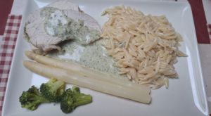 Recette Filet de dinde en sauce au cerfeuil