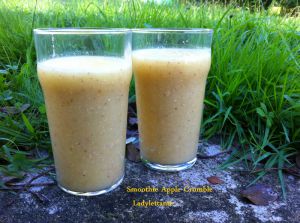 Recette Smoothie Apple Crumble