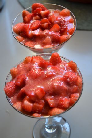 Recette Trifle aux fraises