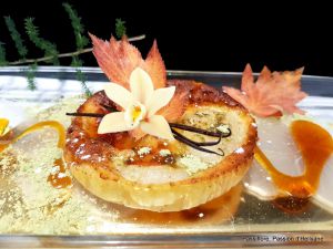 Recette Clafoutis aux poires + protéines de graines de citrouille