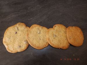 Recette Cookies pépite de chocolat facile!